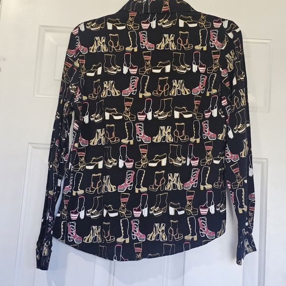 Straight To Hell Ladies Top Size Medium - Picture 7 of 8